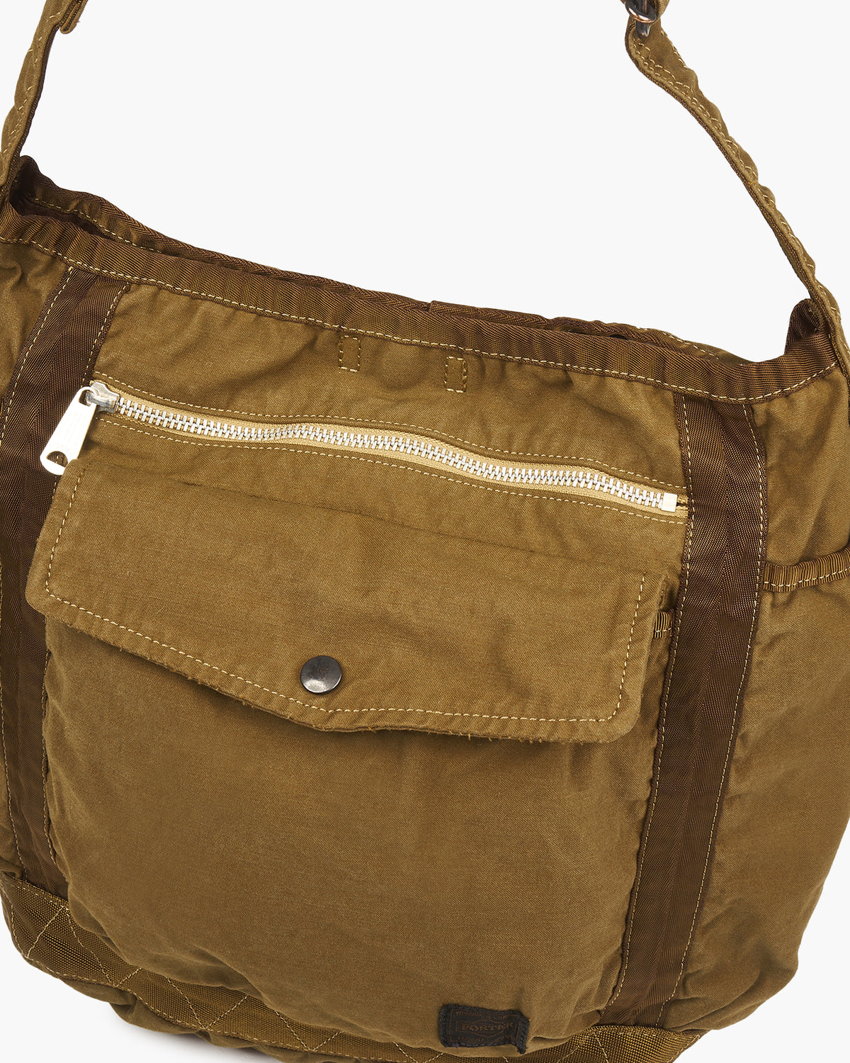 Porter-Yoshida & Co. Crag Shoulder Bag (L) - Coyote | Porter-Yoshida & Co. Bags | JEANSTORE