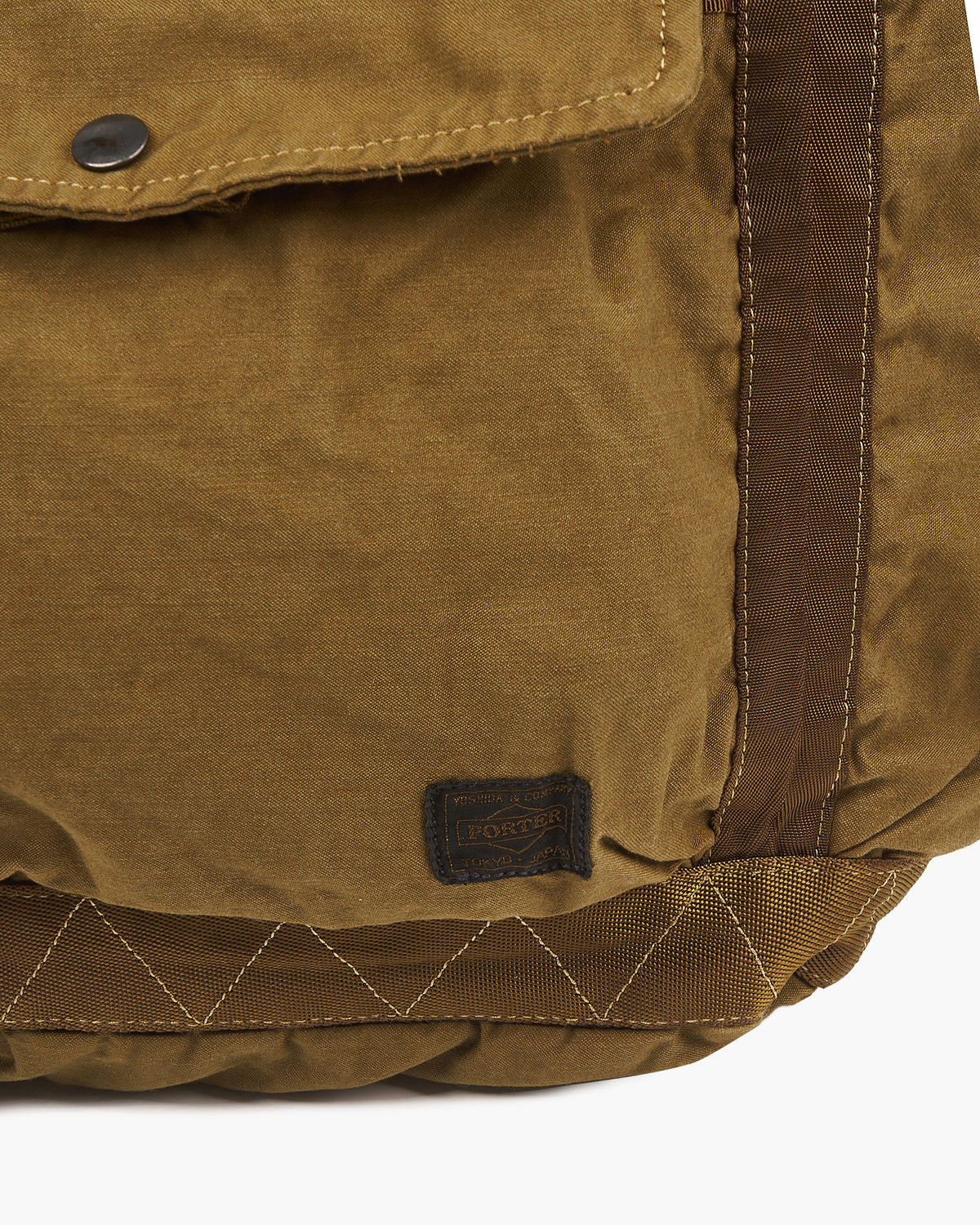 Porter-Yoshida & Co. Crag Shoulder Bag (L) - Coyote | Porter-Yoshida & Co. Bags | JEANSTORE