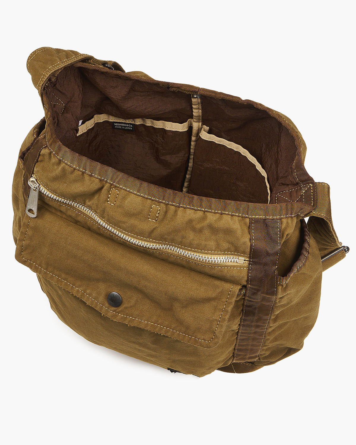 Porter-Yoshida & Co. Crag Shoulder Bag (L) - Coyote | Porter-Yoshida & Co. Bags | JEANSTORE