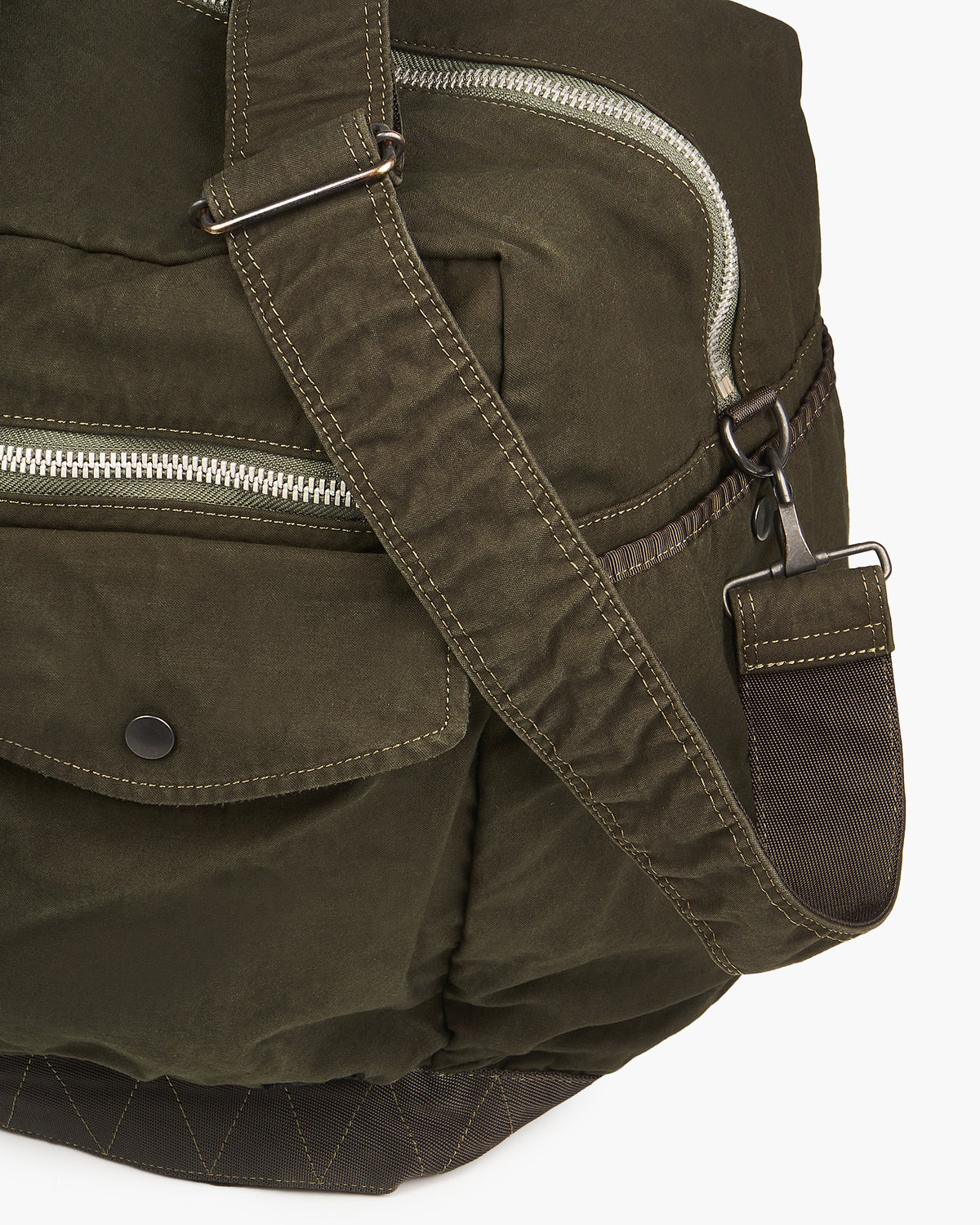 Porter-Yoshida & Co. Crag 2-Way Boston Bag (L) - Olive | Porter-Yoshida & Co. Bags | JEANSTORE