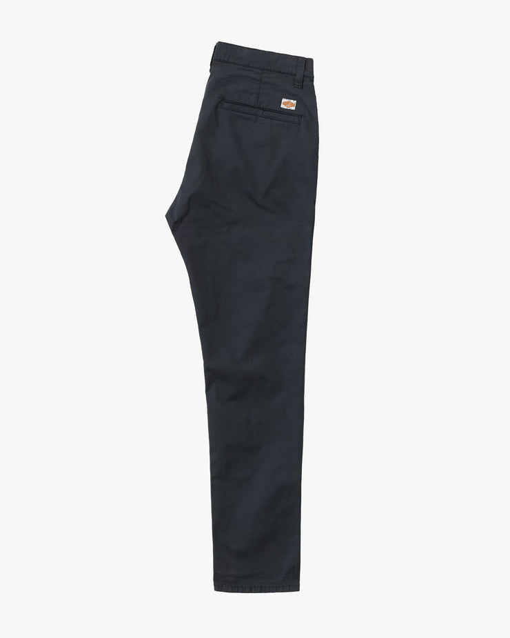 Nudie Easy Alvin Slim Tapered Mens Chinos - Dark Midnight | Nudie Jeans Chinos & Non-Denim Pants | JEANSTORE