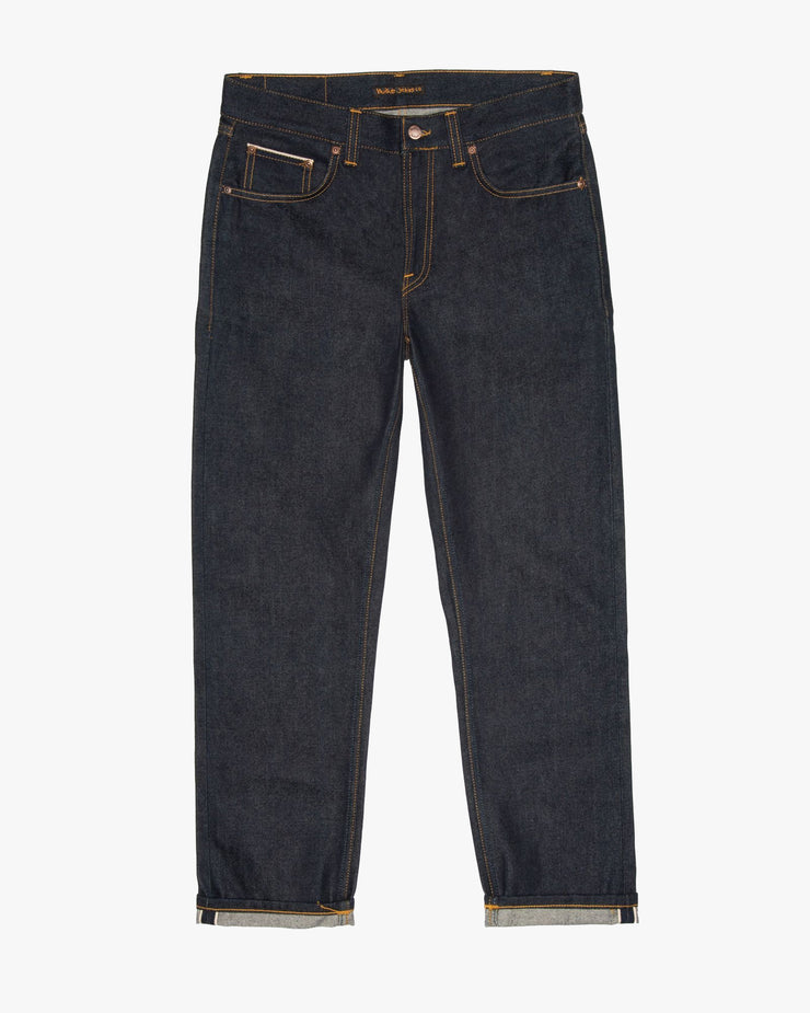 Nudie Gritty Jackson Regular Fit Mens Jeans - Dry Maze Selvage