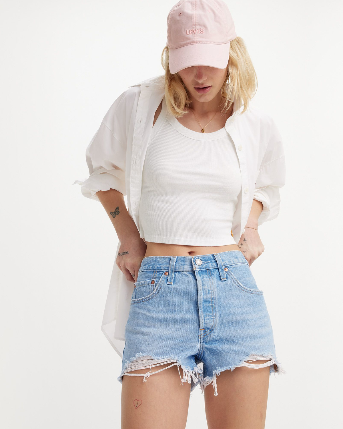 Levi's® Womens 501 Original Shorts - Luxor Heat | Levi's® Shorts | JEANSTORE