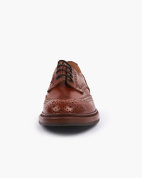 Trickers Bourton Country Derby Brogues - Marron Antique / Dainite Sole | Trickers Shoes | JEANSTORE