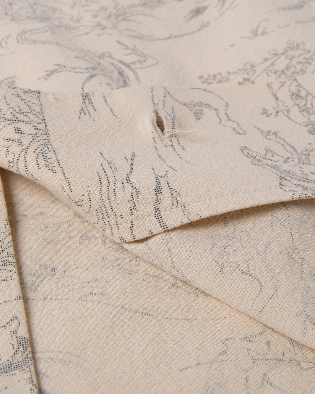 Studio D'Artisan 5736 Manga Open Collar Shirt - Ivory