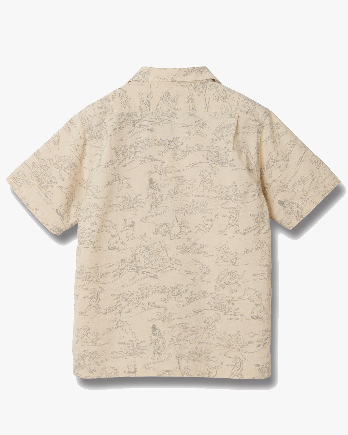 Studio D'Artisan 5736 Manga Open Collar Shirt - Ivory