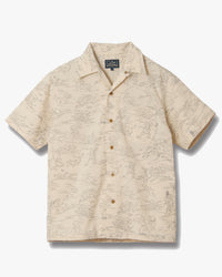 Studio D'Artisan 5736 Manga Open Collar Shirt - Ivory