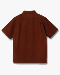 Studio D'Artisan 5739 Amami Mud-Dyed Shirt - Brown