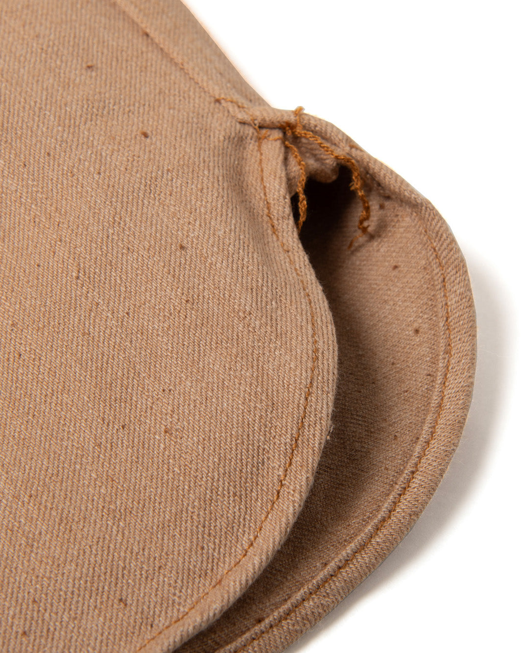 Studio D'Artisan 5740 12oz Fox Cotton Workshirt - Brown | Studio D'Artisan Shirts | JEANSTORE