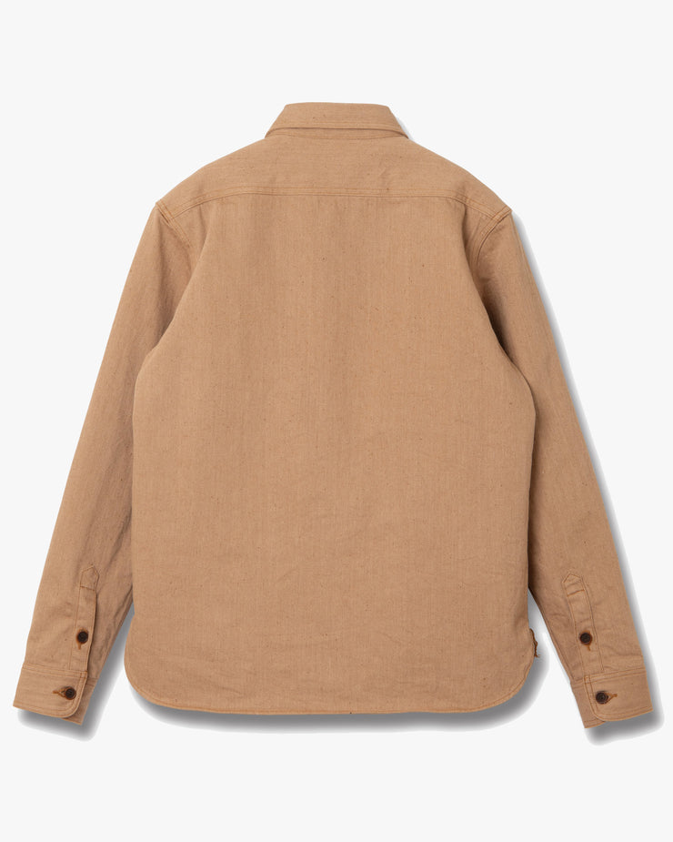 Studio D'Artisan 5740 12oz Fox Cotton Workshirt - Brown