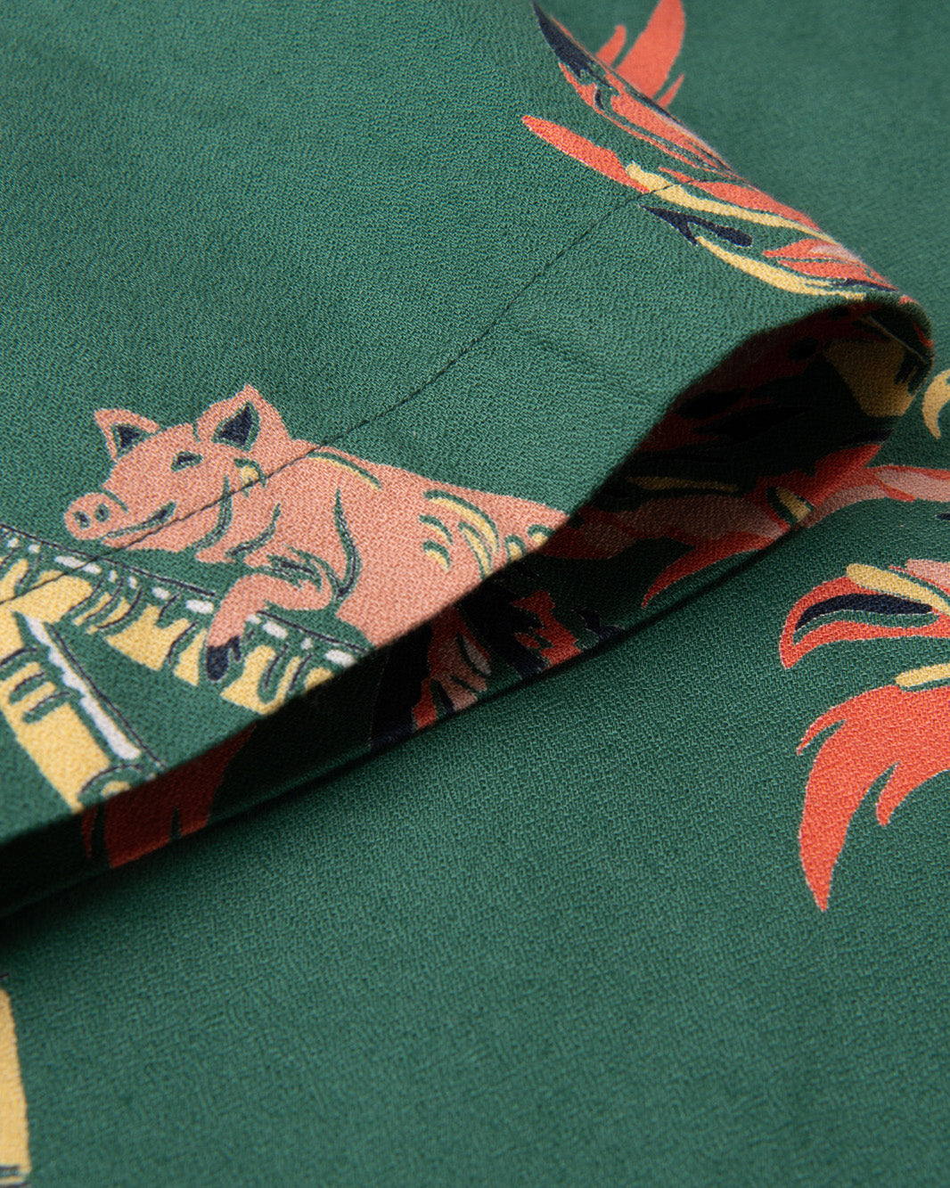 Studio D'Artisan 5742 Aloha Shirt - Green