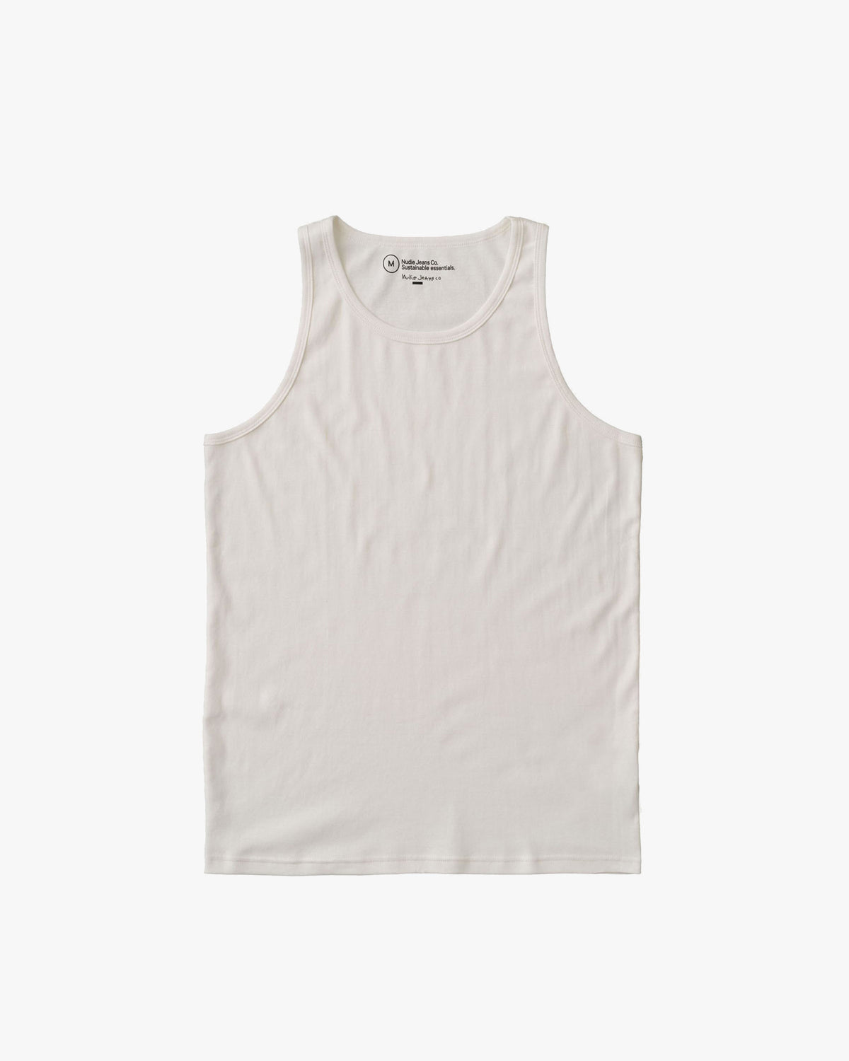 Nudie Jeans Tank Top - Offwhite | Nudie Jeans T Shirts | JEANSTORE
