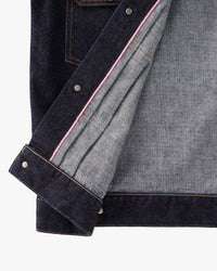 MOMOTARO JEANS #002 Standard 15.7oz Classic Denim Jacket - Indigo | MOMOTARO JEANS Jackets & Coats | Jeanstore