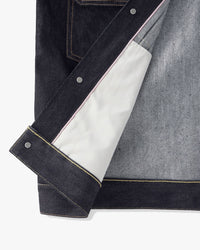 MOMOTARO JEANS MMGJ0202 #002 Cotton & Silk Selvedge Denim Jacket - Indigo
