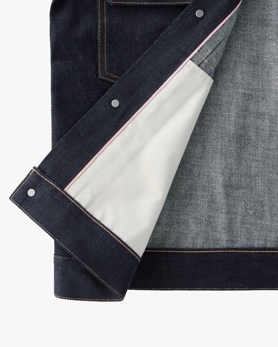 MOMOTARO JEANS #003 Standard 14.7oz Selvedge Denim Jacket - Indigo | MOMOTARO JEANS Jackets & Coats | JEANSTORE