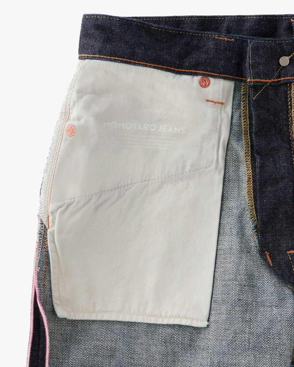 MOMOTARO JEANS #100 Classic Straight Fit Mens Jeans - 15.7oz Zimbabwe