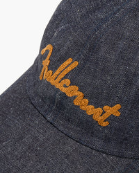 Fullcount 6007 Chain Embroidery Denim Cap - Indigo | Fullcount Hats | JEANSTORE