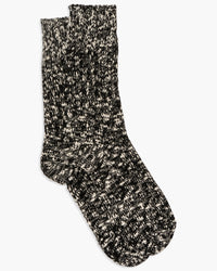 Fullcount 6110-2 Mix Socks - Black | Fullcount Socks | JEANSTORE
