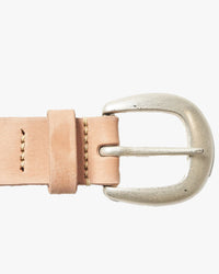 Fullcount 6210 Wild Leather Belt - Natural