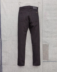 Nudie Steady Eddie II Regular Tapered Mens Jeans - Dry Everblack | Nudie Jeans Jeans | JEANSTORE
