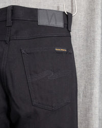 Nudie Steady Eddie II Regular Tapered Mens Jeans - Dry Everblack | Nudie Jeans Jeans | JEANSTORE