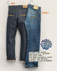 Nudie Gritty Jackson Regular Fit Mens Jeans - Dry Selvage | Nudie Jeans Jeans | Jeanstore