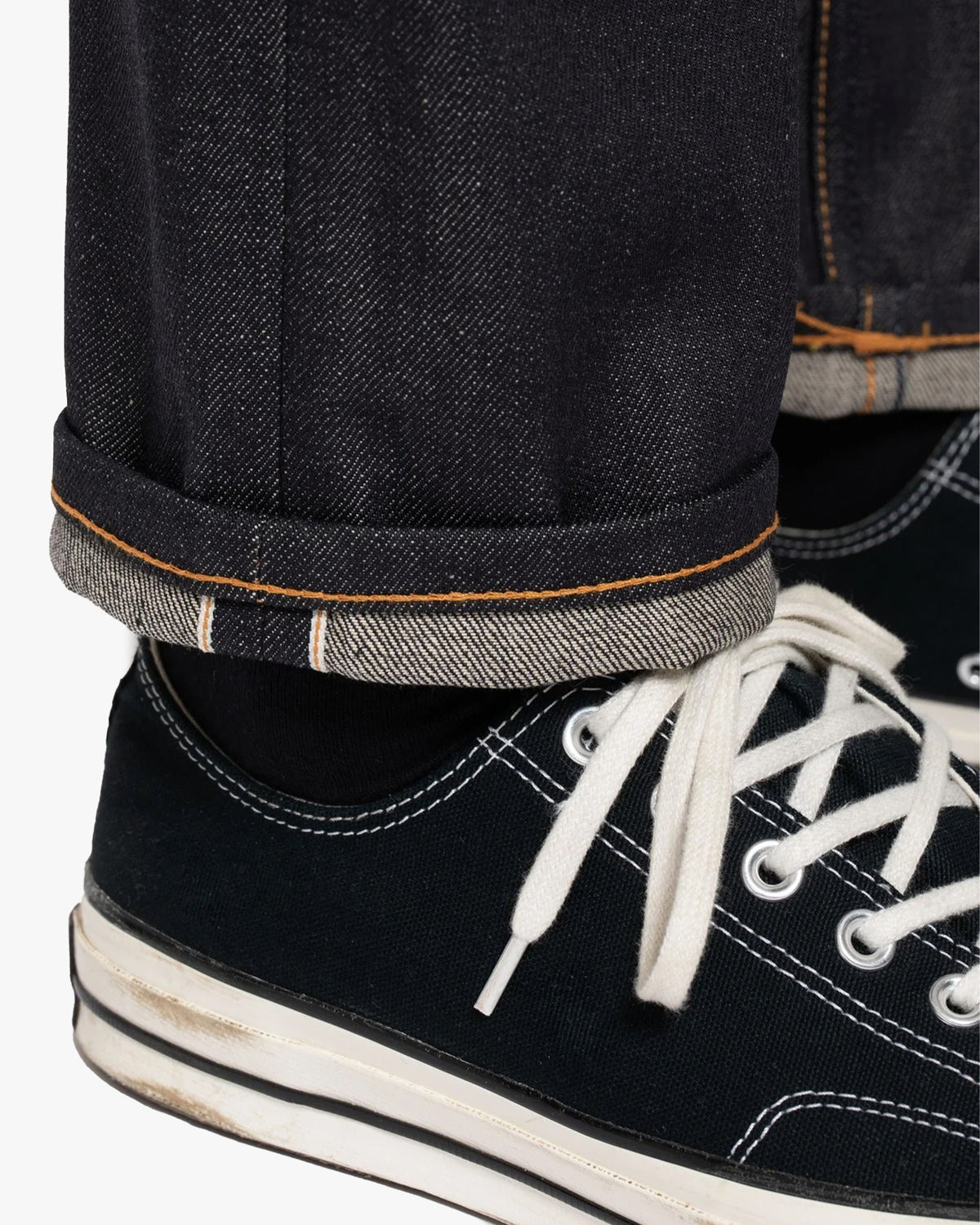 Nudie Gritty Jackson Regular Fit Mens Jeans - Dry Selvage