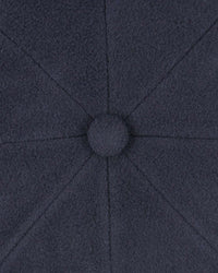 Stetson Hatteras Wool / Cashmere Flat Cap - Navy
