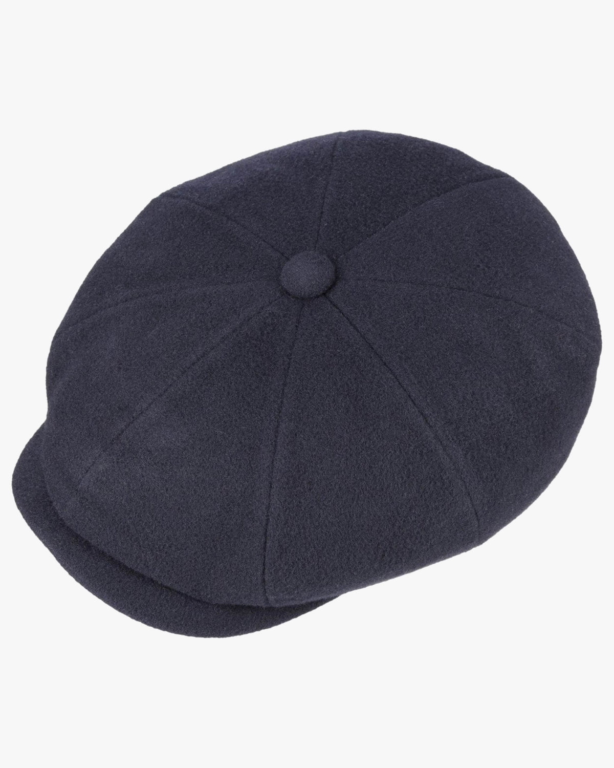 Stetson Hatteras Wool / Cashmere Flat Cap - Navy