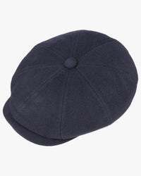 Stetson Hatteras Wool / Cashmere Flat Cap - Navy