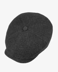 Stetson Hatteras Wool / Cashmere Flat Cap - Anthracite Melange | Stetson Hats | Jeanstore