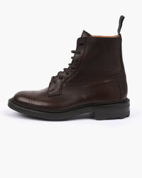 Trickers Grassmere Country Derby Ankle Boot - Snuff Kudu / Ridgeway Sole | Trickers Boots | JEANSTORE