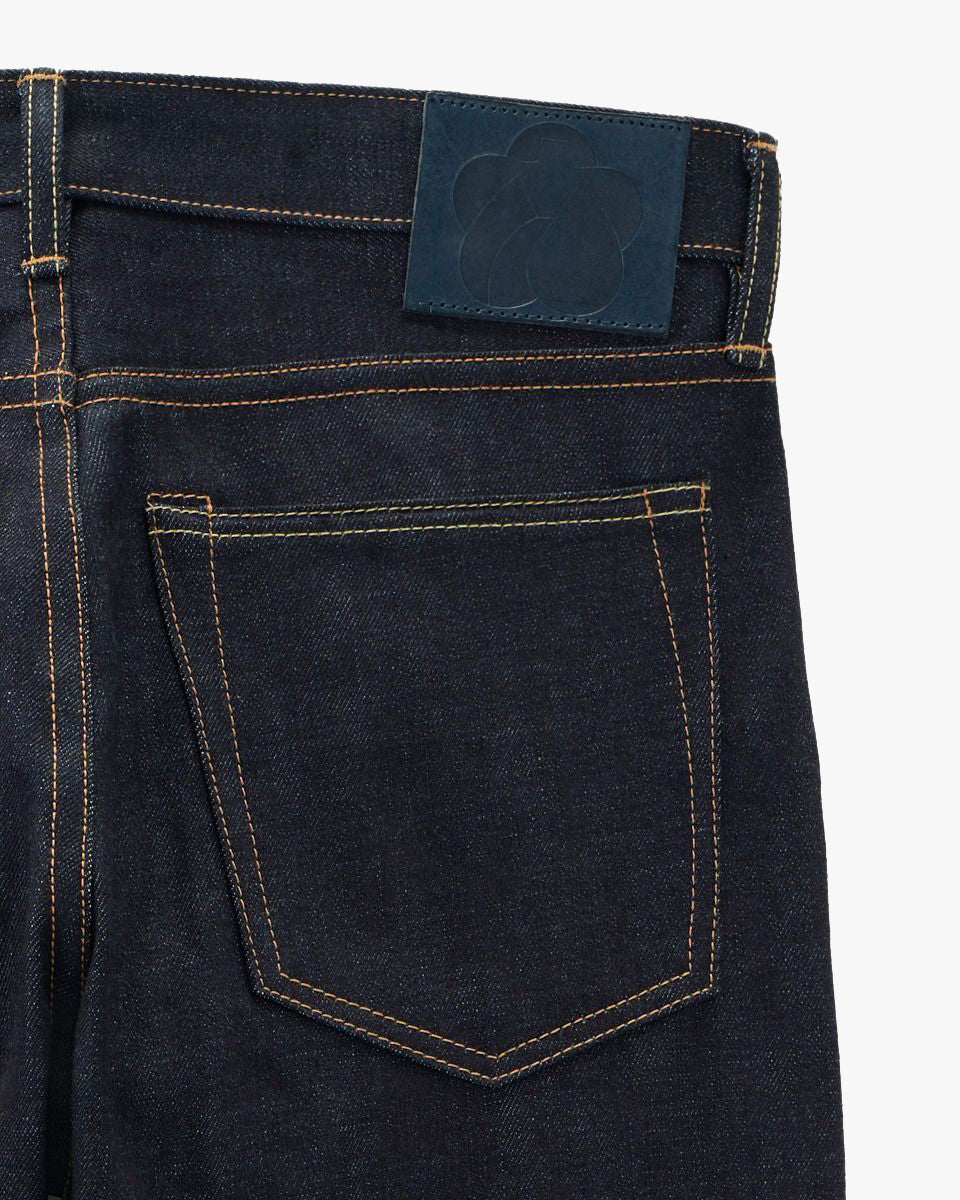 MOMOTARO JEANS #100 Standard Straight Fit Mens Jeans - 14.7oz Zimbabwe Cotton Selvedge Denim / Button | MOMOTARO JEANS Jeans | JEANSTORE
