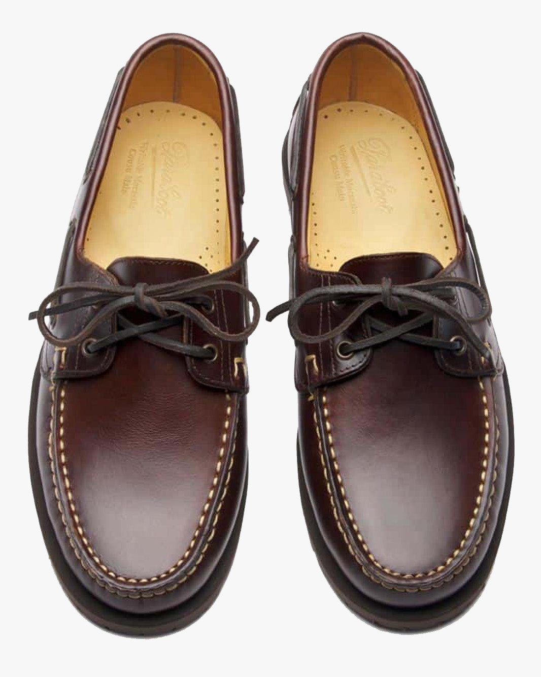 Paraboot Malo Boat Shoe - Lisse America / Raid Marron