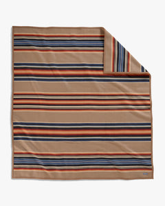 Pendleton Jacquard Unnapped Robe Wool Blanket - Highland Peak Balsam ...