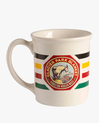 Pendleton National Park Ceramic Mug - Glacier Park / White | Pendleton Lifestyle | JEANSTORE