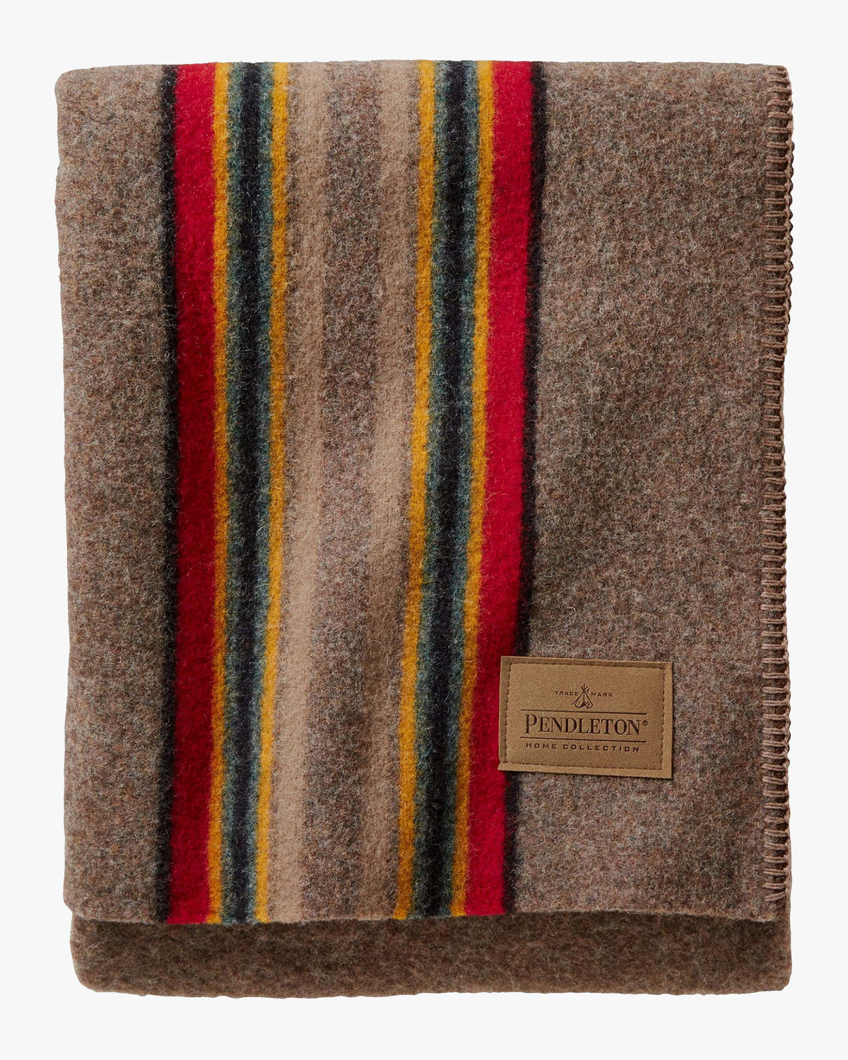 Pendleton Yakima Wool Camp Throw - Mineral Umber