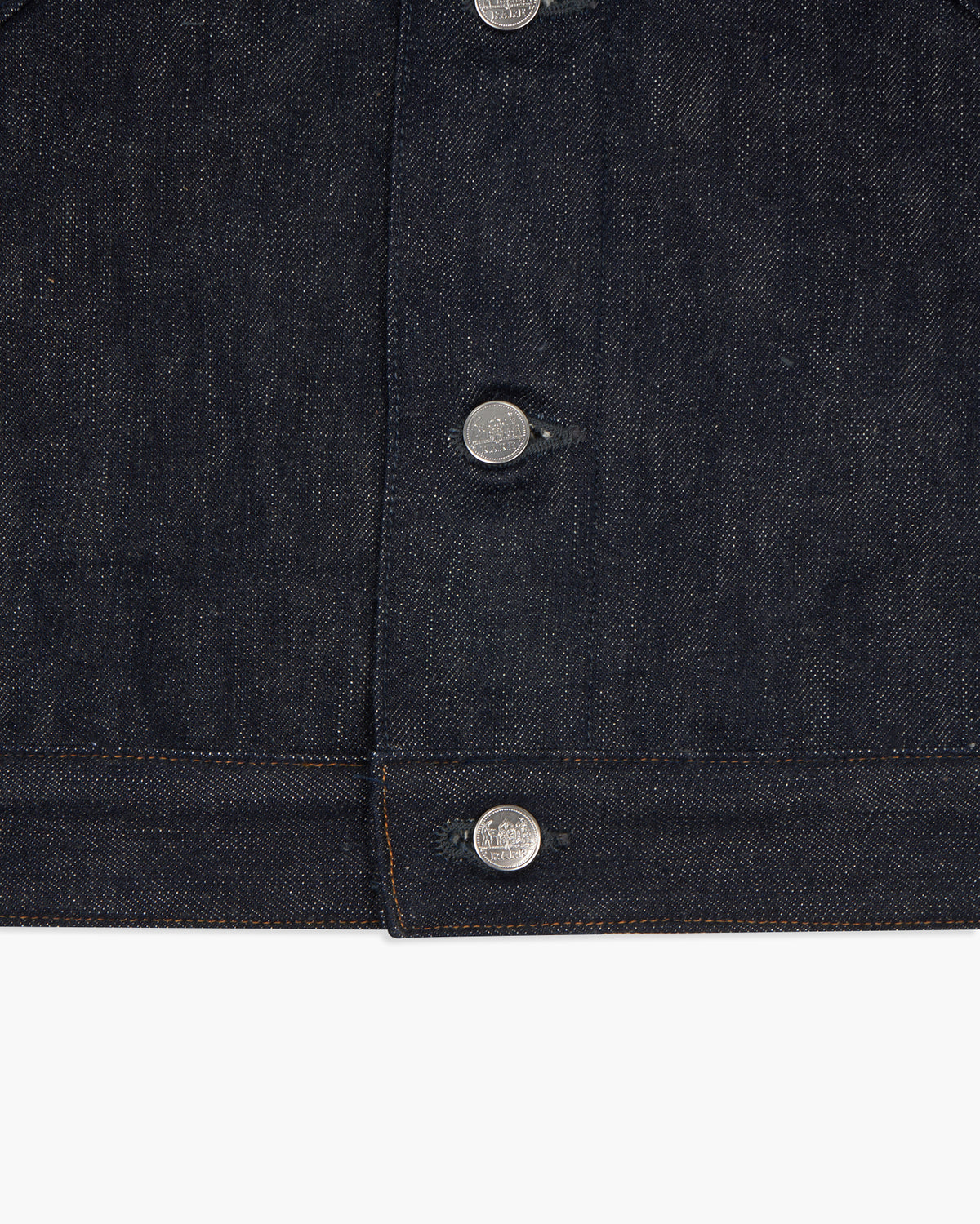 Big John RARE R609 Denim Jacket - 15.5oz Unsanforized Selvedge Denim | Big John Jackets & Coats | JEANSTORE