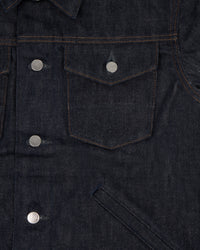 Big John RARE R609 Denim Jacket - 15.5oz Unsanforized Selvedge Denim | Big John Jackets & Coats | JEANSTORE