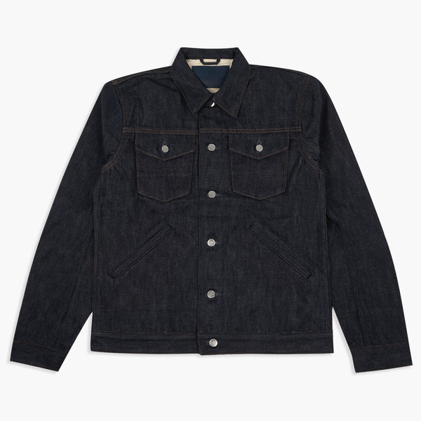 Big John RARE R609 Denim Jacket - 15.5oz Unsanforized Selvedge Denim | Big John Jackets & Coats | JEANSTORE