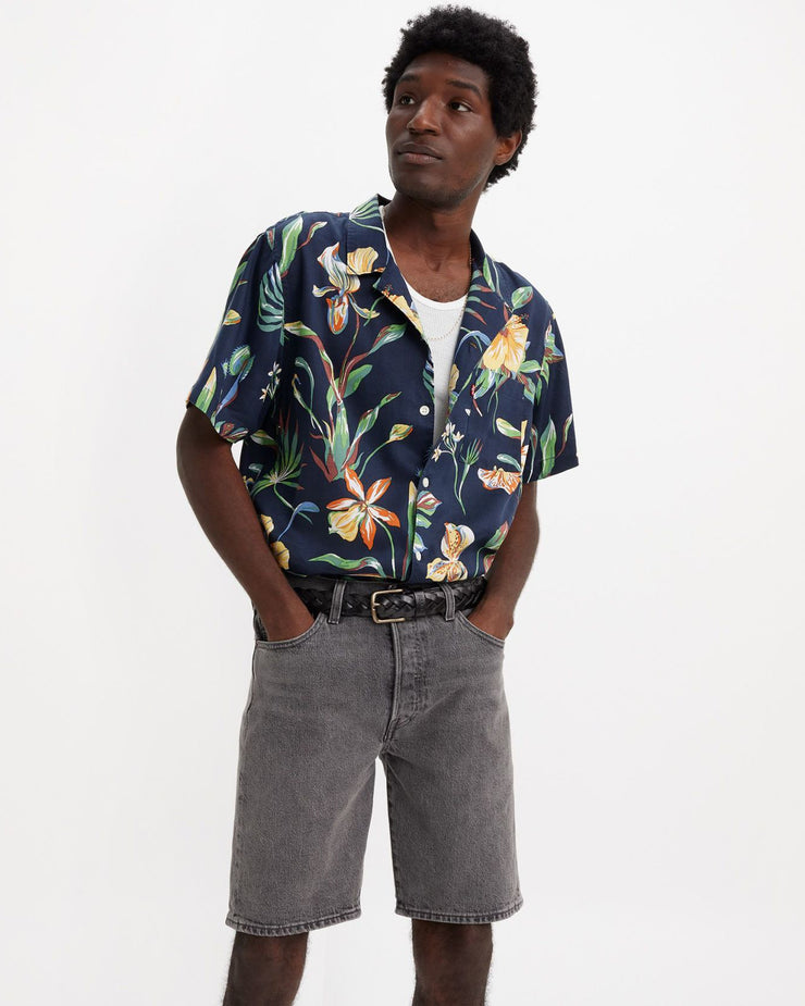 Levi's® Sunset Camp Shirt - Nepenthe Floral Navy Blazer