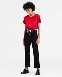 Levi's® Womens Ribcage Straight Ankle Jeans - Black Sprout | Levi's® Jeans | JEANSTORE