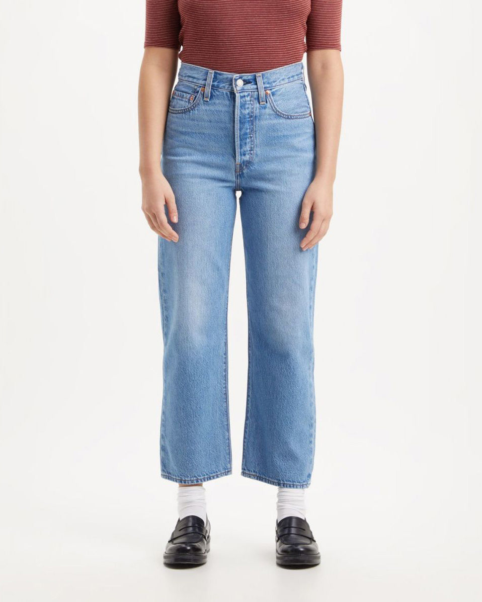 Levi's® Womens Ribcage Straight Ankle Jeans - In The Middle | Levi's® Jeans | JEANSTORE