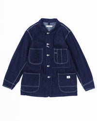 Omoto Denim 3618 11.5oz Nep Denim 30's Coverall - Indigo