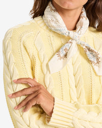 Pendleton Embroidered Bandana - Laurel Grove Ivory