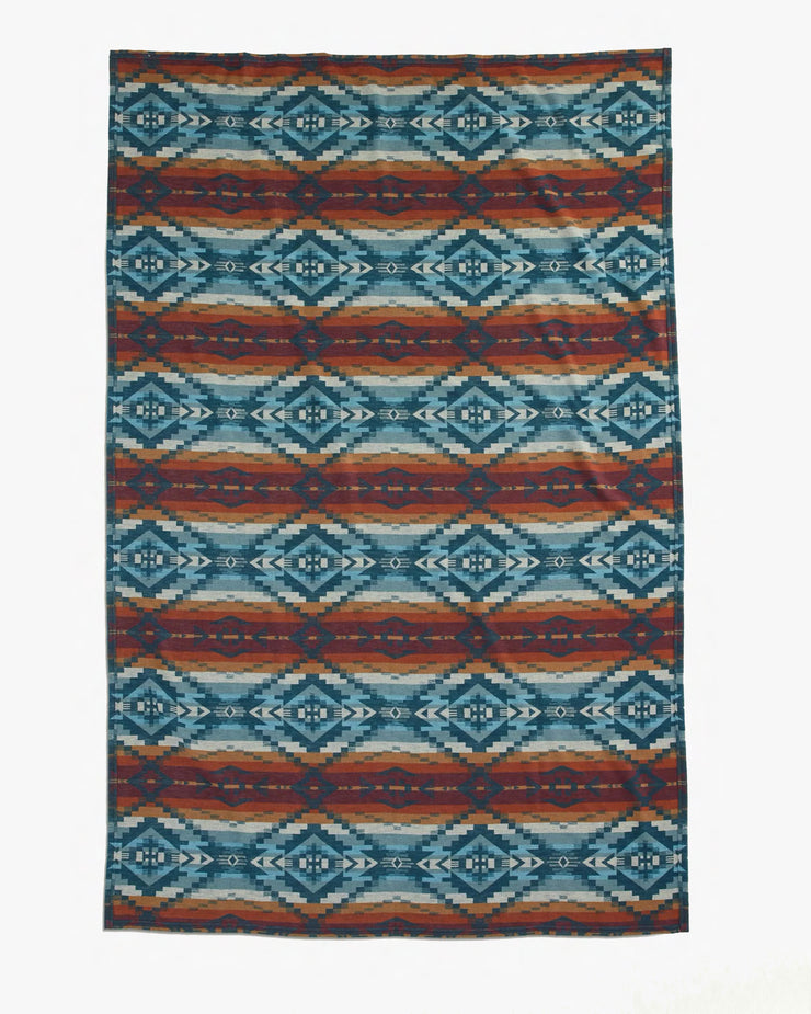 Pendleton Organic Cotton Jacquard Twin Blanket - Carico Lake / Marine