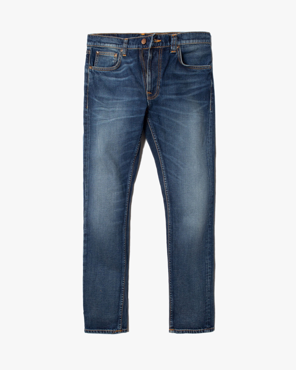 Nudie Lean Dean Slim Tapered Mens Jeans - Troubled Sea | Nudie Jeans Jeans | JEANSTORE