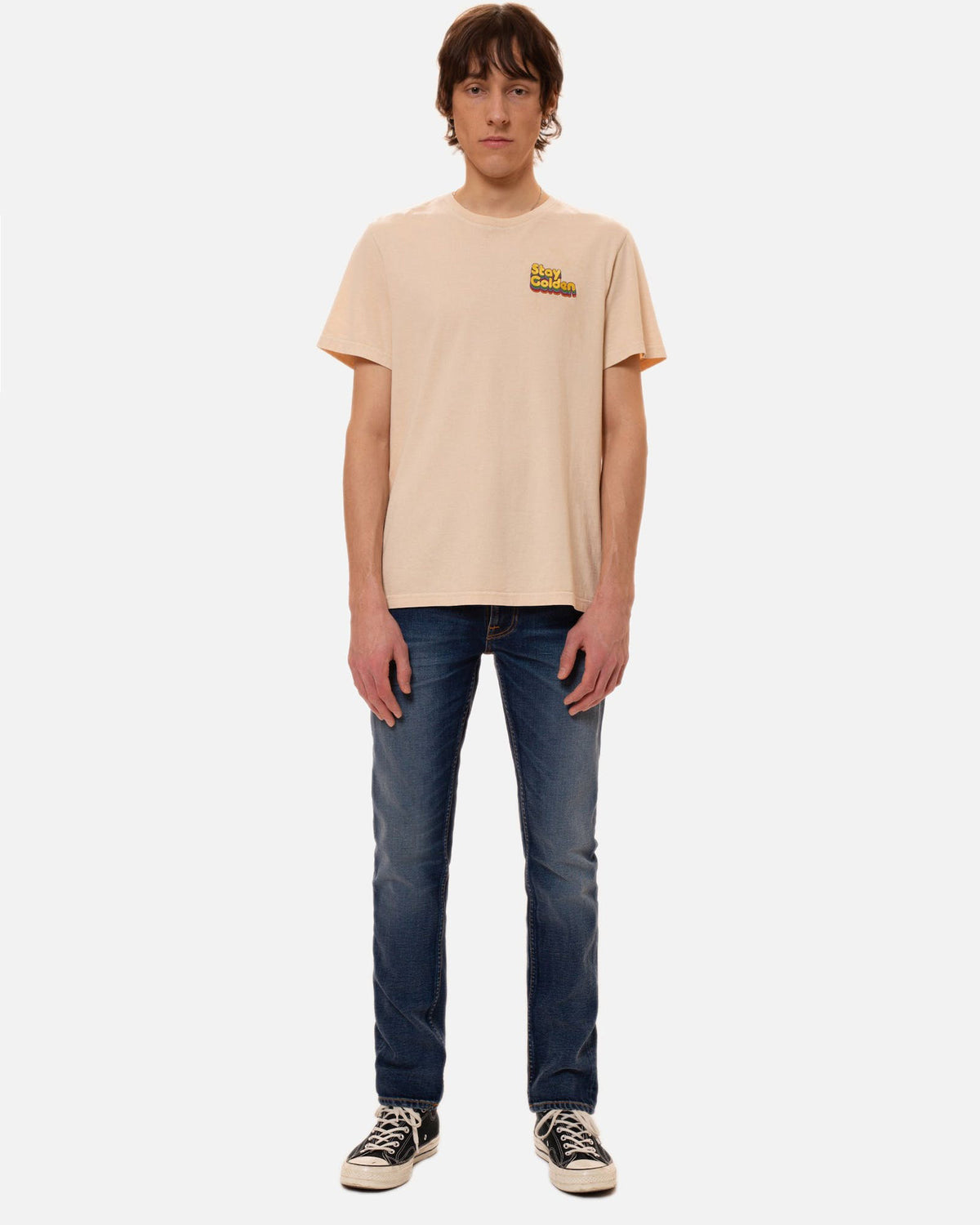 Nudie Lean Dean Slim Tapered Mens Jeans - Troubled Sea | Nudie Jeans Jeans | JEANSTORE