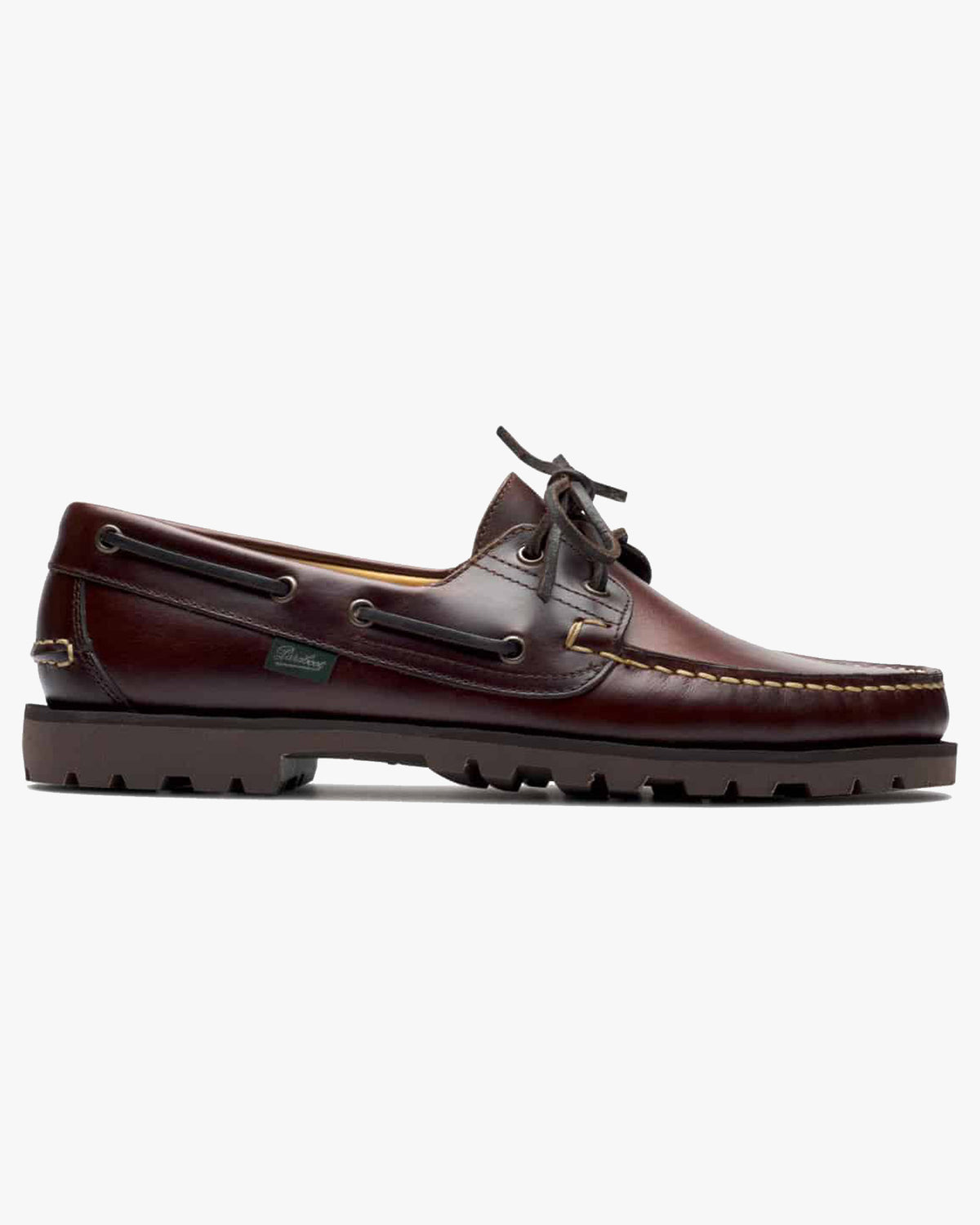 Paraboot Malo Boat Shoe - Lisse America / Raid Marron