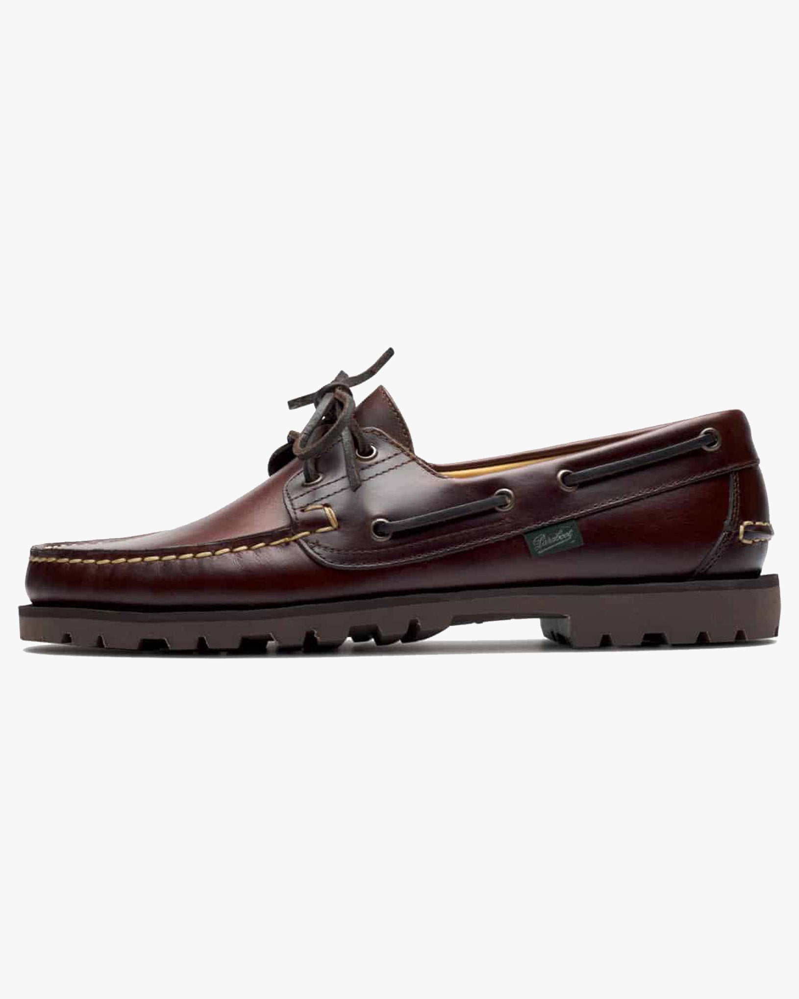 Paraboot Malo Boat Shoe - Lisse America / Raid Marron